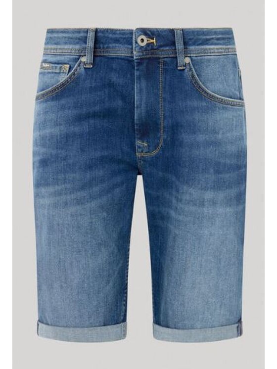 Pepe Jeans Pepe Jeans Šortky PM801081HU0 000 Tmavomodrá Regular Fit