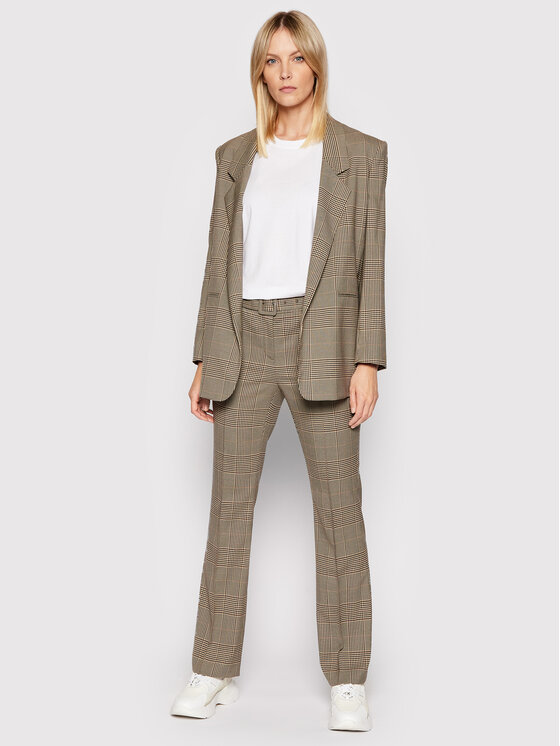BOSS Boss Spodnie materiałowe Tokna 50463620 Kolorowy Regular Fit