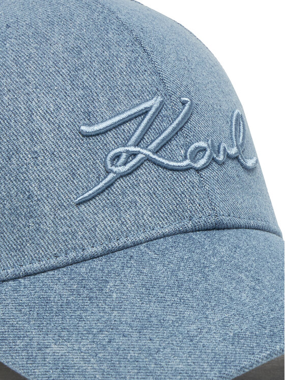 KARL LAGERFELD KARL LAGERFELD Czapka z daszkiem A2W33058 Niebieski