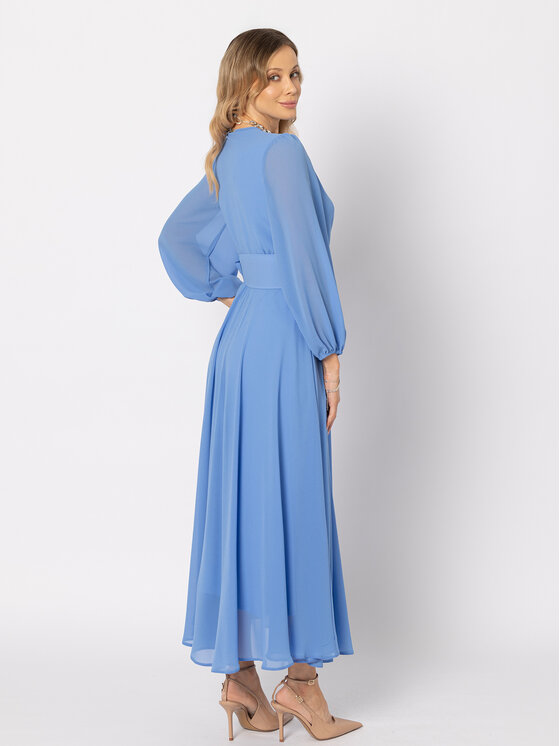 LIDIA KALITA LIDIA KALITA Sukienka wieczorowa Sydney Niebieski Long Fit