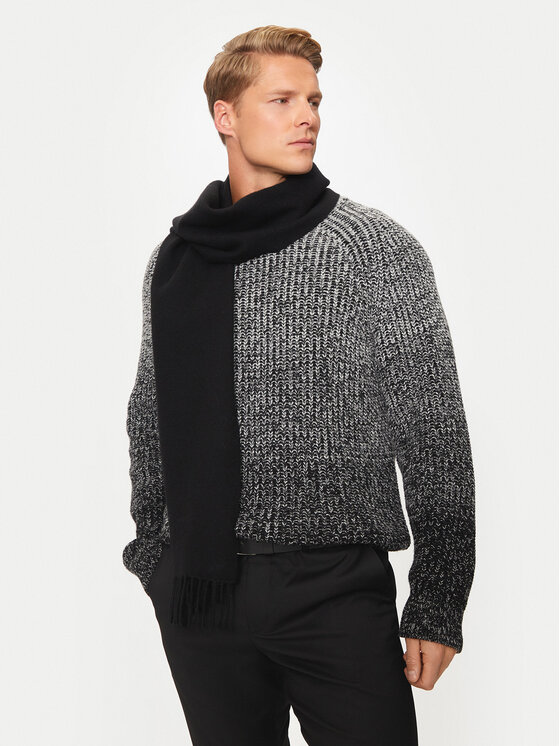 BOSS BOSS Зимен шал Naster 50517218 Черен