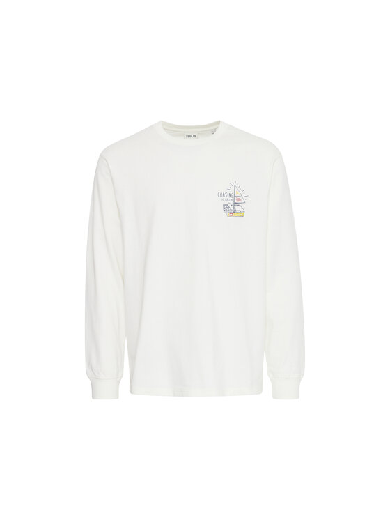 Solid Solid Felpa 21108520-114201 Bianco Regular Fit
