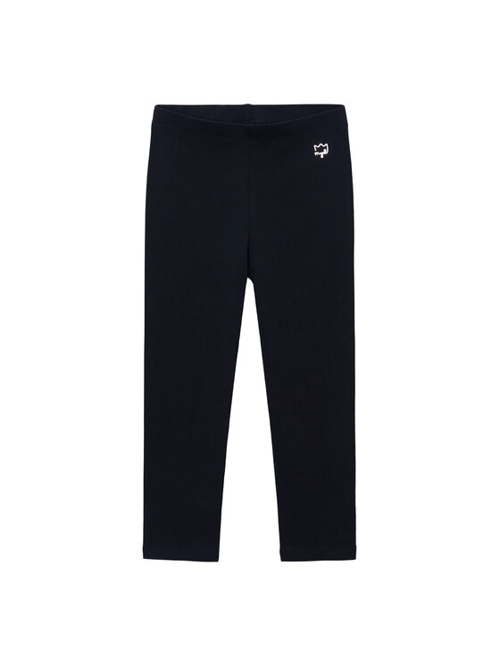 Mayoral Spodnie dresowe 748 Czarny Slim Fit