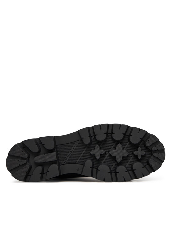 Tommy Hilfiger Tommy Hilfiger Ботильйони Biker Laceup FW0FW08986 Чорний