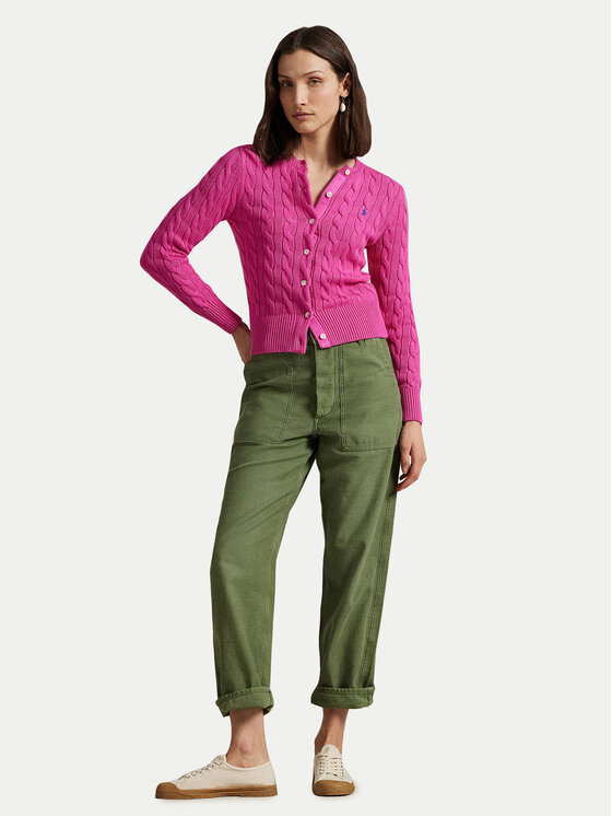 Polo Ralph Lauren Polo Ralph Lauren Cardigan 211891643019 Rosa Slim Fit
