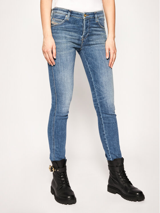 Diesel jeansy_skinny_fit Babhila 00S7LY 086AP Mėlyna Skinny Fit • Modivo.lt