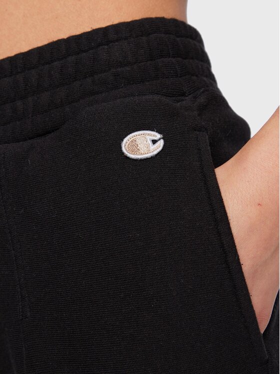 Champion Champion Pantaloni scurți sport 115649 Negru Regular Fit