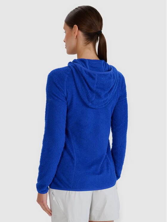 4F 4F Felpa di pile 4FWSS25TFSWF481-36S Blu Regular Fit