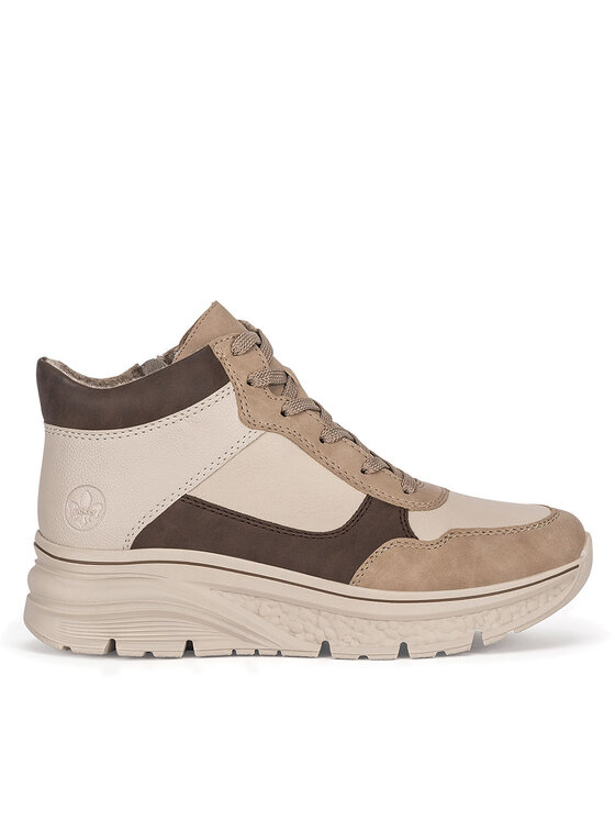 Botine Rieker 48002-60 Bej