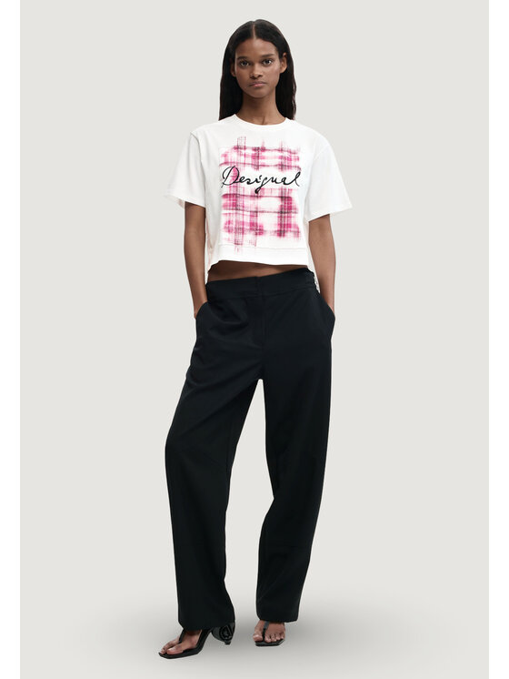 Desigual Desigual T-Shirt TS_CRACOVIA Λευκό
