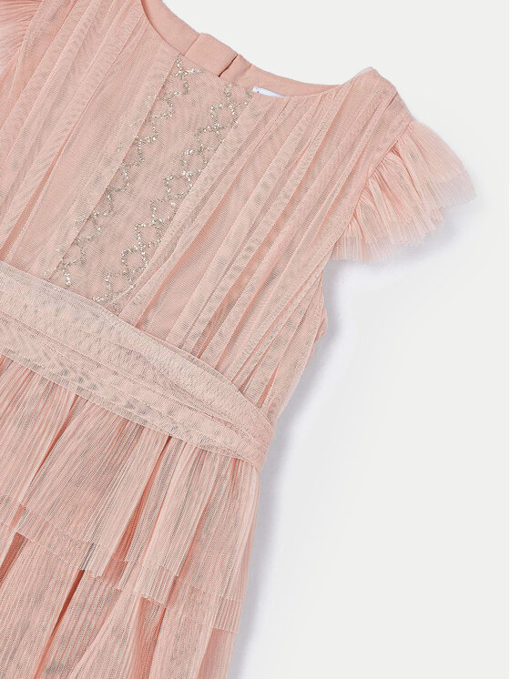 Mayoral Mayoral Vestito elegante 3912 Rosa Regular Fit