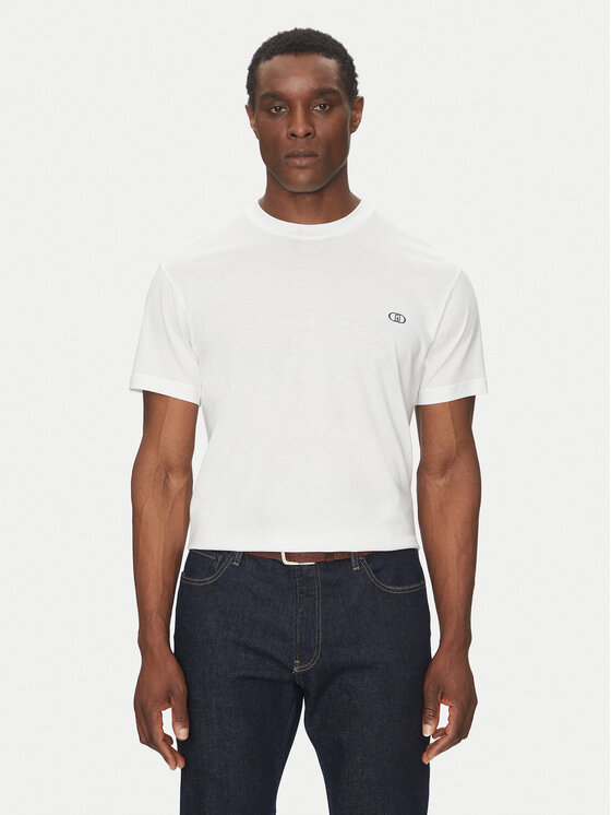 Liu Jo Liu Jo T-krekls QA5174 J4805 Balts Regular Fit