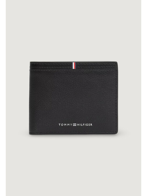 Tommy Hilfiger Tommy Hilfiger Portafoglio TH CORP MINI CC WALLET Nero