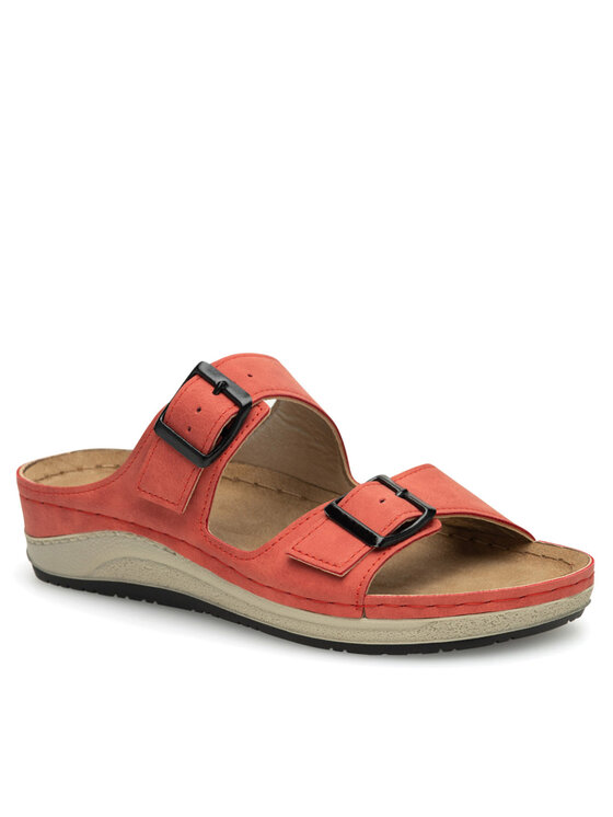 Inblu Inblu Pantoletten PF030100 Rot