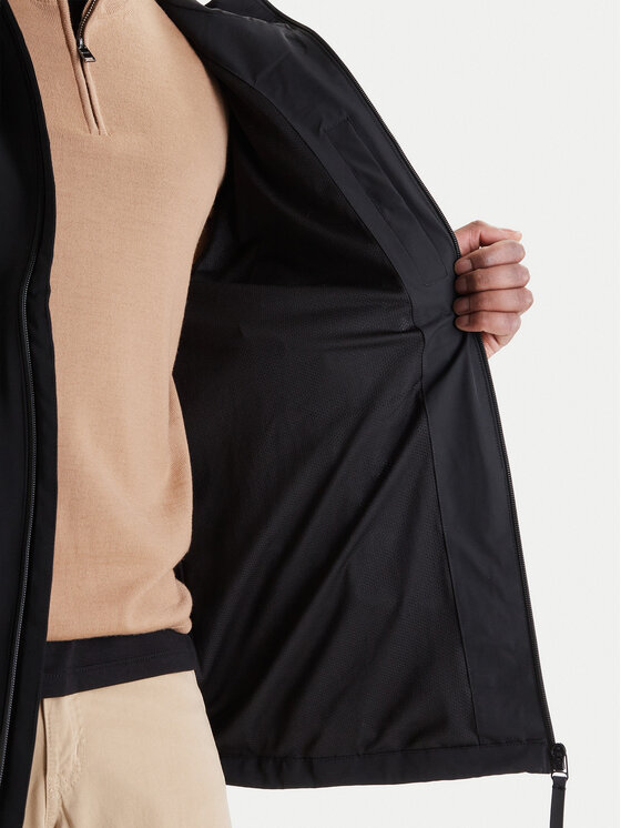 Hunter Hunter Demisezoninė striukė Originals HARM0004261 Juoda Regular Fit