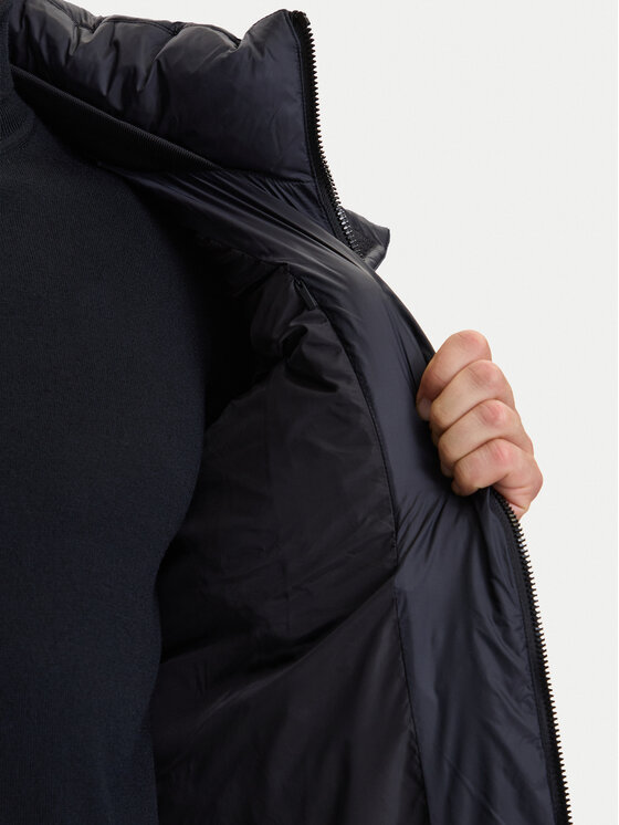 Calvin Klein Calvin Klein Пухено яке LV04LH503G Черен Regular Fit