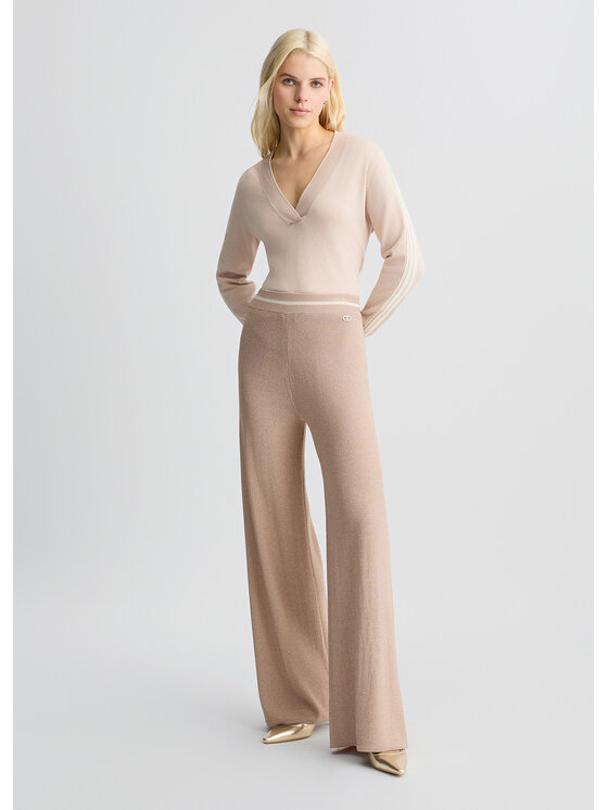 Liu Jo Liu Jo Pantaloni di tessuto TA5035MS014A4323 Beige Regular Fit