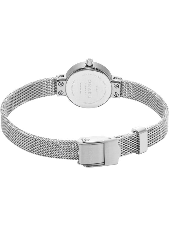 Obaku Obaku Zegarek V313LXCWMC Srebrny