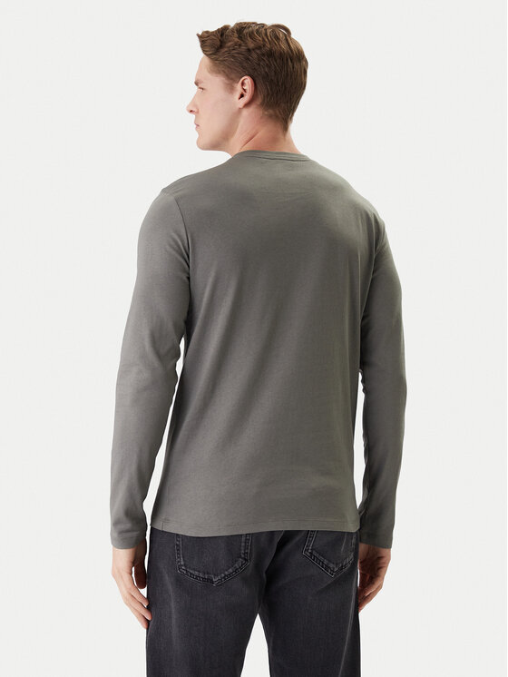 BOSS BOSS Longsleeve Tacks 50512111 Хакі Regular Fit