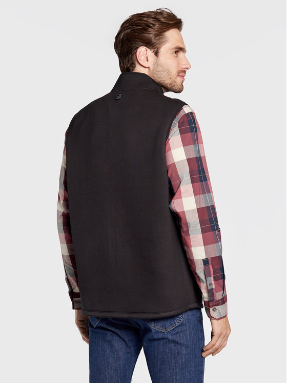 Wrangler Wrangler Gilet W4G7Y3101 112324320 Nero Regular Fit
