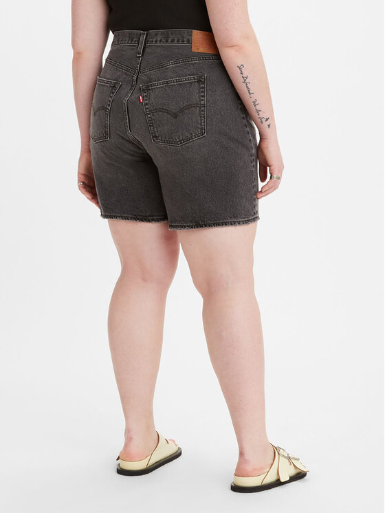 Levi's® Levi's® Džínové šortky 501® 90'S A19870004 Černá Loose Fit