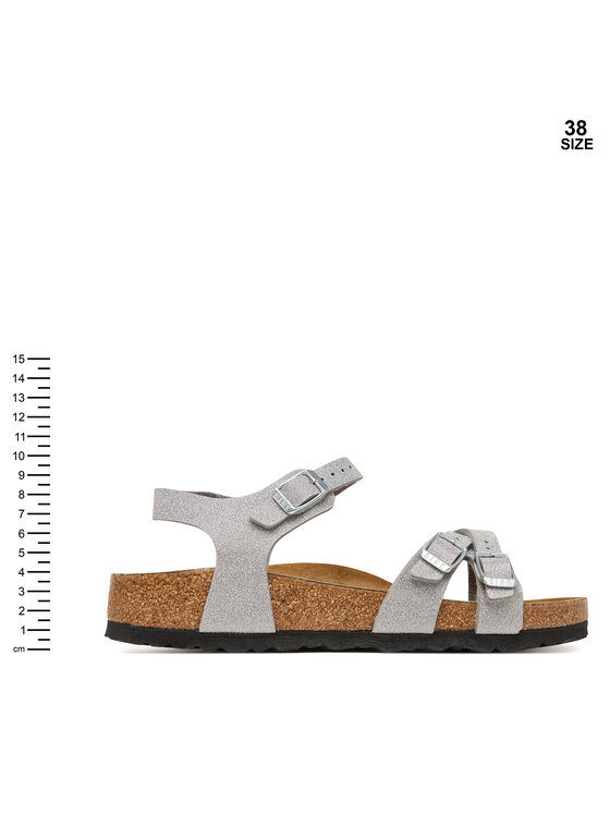 Birkenstock Birkenstock Sandale Kumba 1030536 D Argintiu