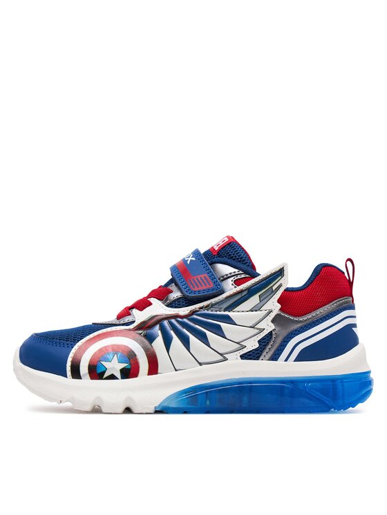Geox Geox Tenisice J Ciberdron Boy J45LBB 01454 C0200 D Plava