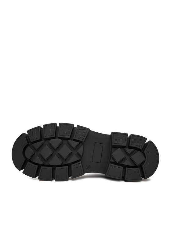 DeeZee DeeZee Kotníková obuv s elastickým prvkem 24249-1 Černá