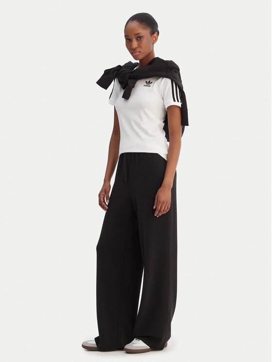 adidas adidas Tričko adicolor Classics 3-Stripes GN2913 Biela Regular Fit