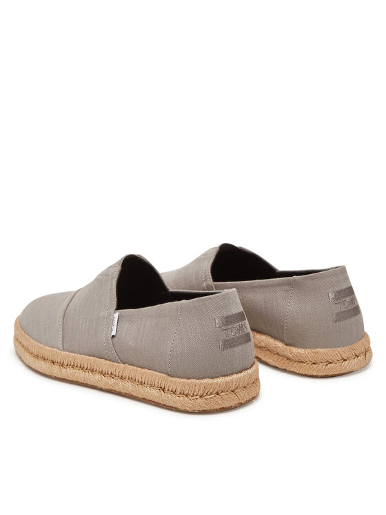 Toms Toms Туфлі Alp Rope 2.0 10019866 Сірий