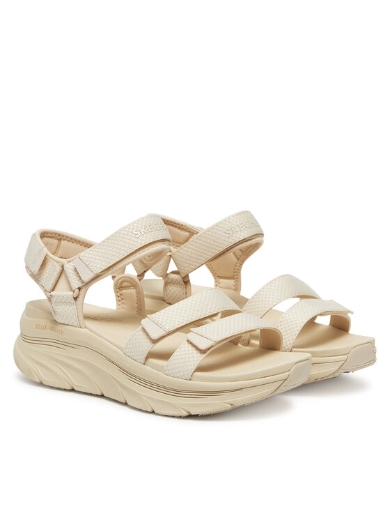 Skechers Skechers Sandały D'Lux Walker-Going-Out Vibes 119828/NAT Beżowy