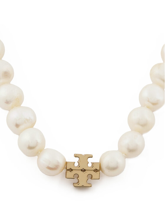 Tory Burch Tory Burch Halskette Kira Pearl Necklace 157964 Goldfarben