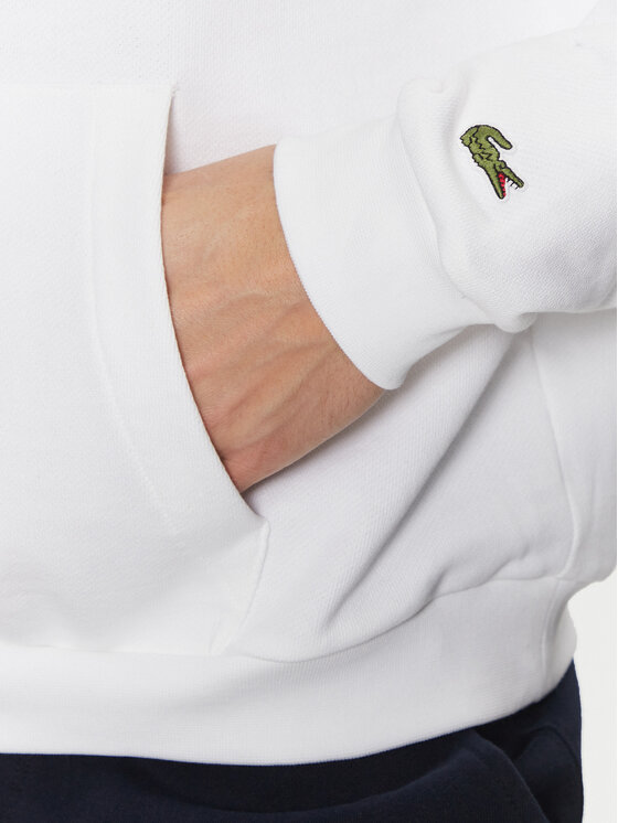 Lacoste Lacoste Pluus SH6533 Valge Loose Fit
