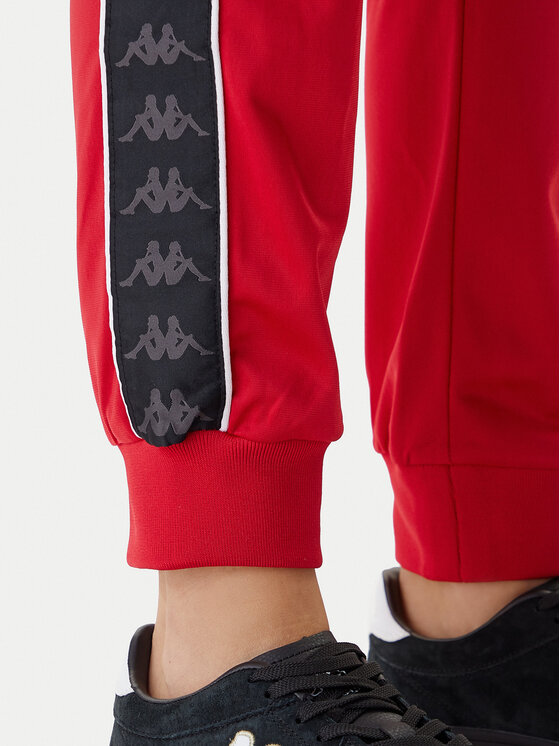 Kappa Kappa Donji dio trenerke 303R5K0 Crna Slim Fit