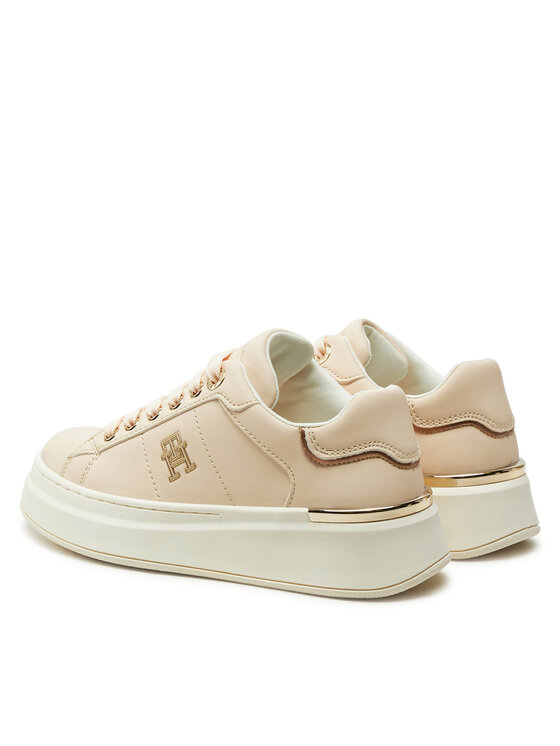 Tommy Hilfiger Tommy Hilfiger Sneakersy Low Cut Lace-Up Sneaker T3A9-33749-1355 M Różowy