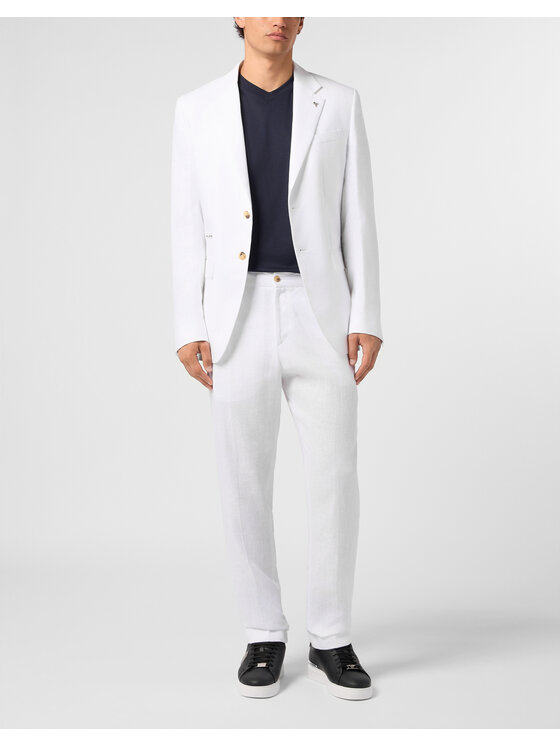 PHILIPP PLEIN PHILIPP PLEIN Giacca da abito 31557 Bianco Regular Fit