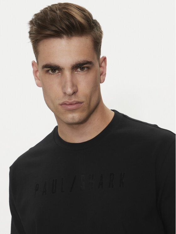 Paul&Shark Paul&Shark T-shirt 14311638 Crna Regular Fit