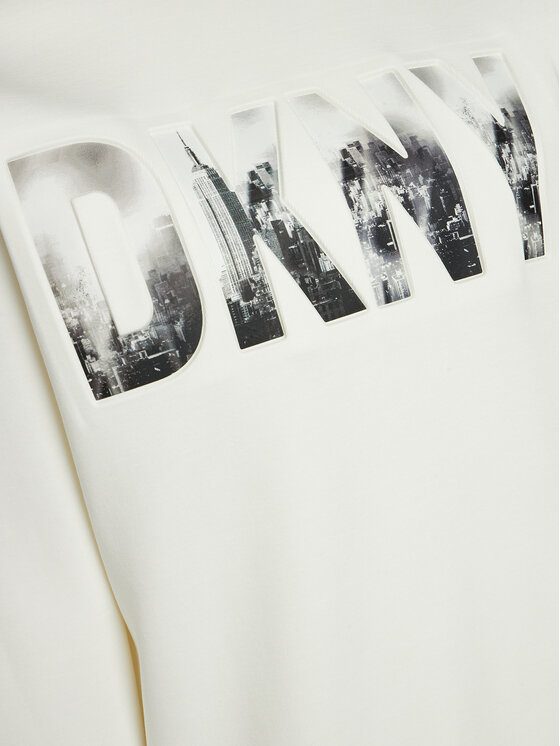DKNY DKNY Sweatshirt P4AHASID Weiß Regular Fit