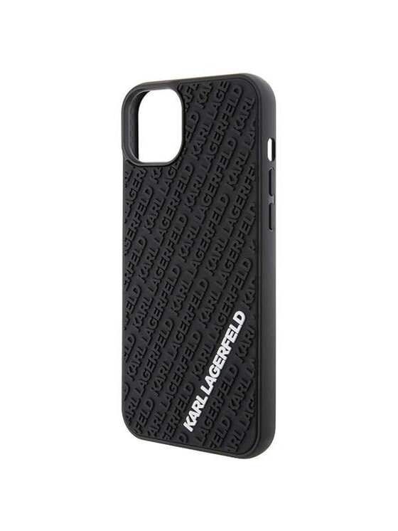 KARL LAGERFELD KARL LAGERFELD Etui na telefon Apple iPhone 15 Plus Czarny