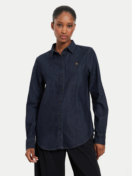 Női Ing LAUREN RALPH LAUREN, Méret: XXL, Sötétkék, 200910353001