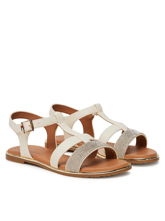 Tommy Hilfiger Tommy Hilfiger Basutės T3A2-33780-0371 S Écru