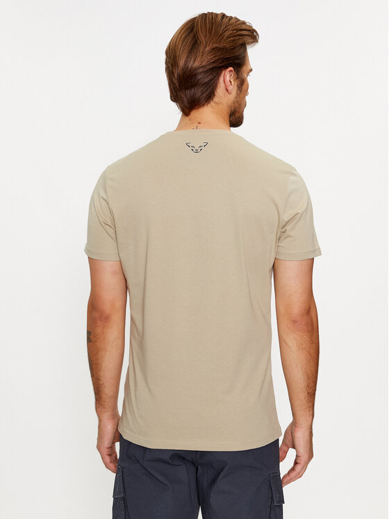Dynafit Dynafit T-särk Graphic Co M S/S Tee 08-70998 Khakivärviline Regular Fit