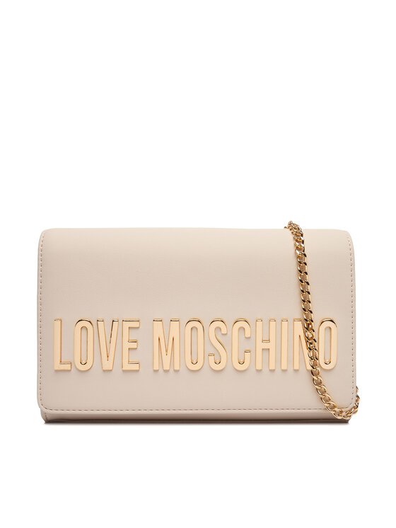 LOVE MOSCHINO LOVE MOSCHINO Дамска чанта JC4103PP0NKD0110 Кремав