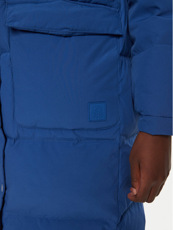 United Colors Of Benetton United Colors Of Benetton Vatovaná bunda 2JF8DN060 Modrá Regular Fit