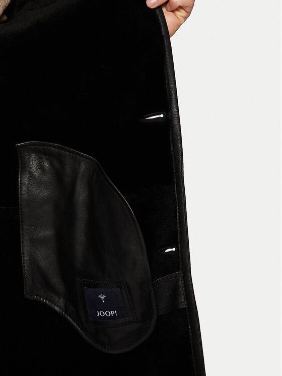 JOOP! JOOP! Δέρμα προβάτου 17 Parton 80000662 Μαύρο Regular Fit