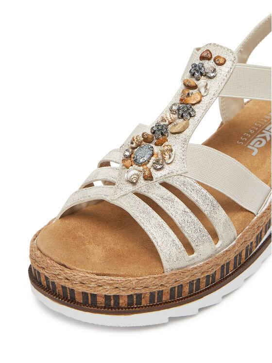 Rieker Rieker Sandalen V7949-90 Dunkelblau
