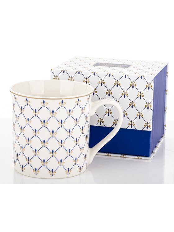 MIAhome MIAhome Kubek porcelanowy w pudełku MAGLIA II Biały