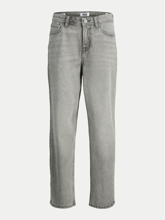 Jack&Jones Junior Jack&Jones Junior Jeansy Chris 12251577 Šedá Relaxed Fit