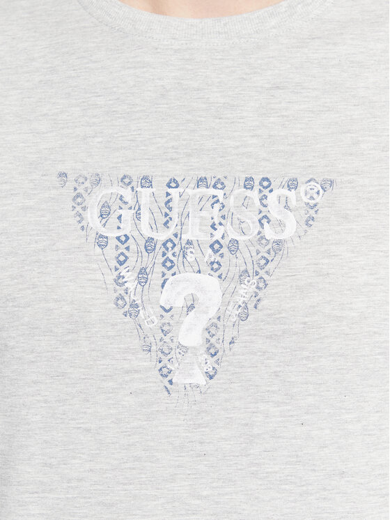 T-shirt Geo Triangle M3GI23 J1314 Grigio Slim Fit