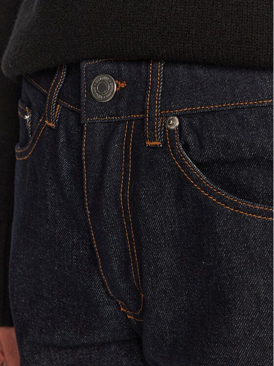 AMI Paris AMI Paris Jeansy HTR001.DE0011 Granatowy Regular Fit